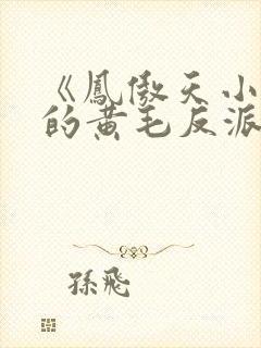 《凤傲天小说里的黄毛反派也想幸福》