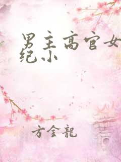 男主高官女主年纪小
