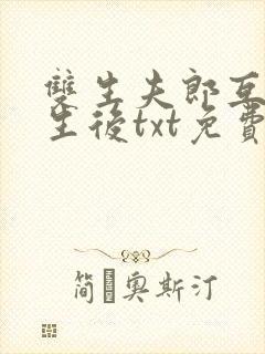 双生夫郎互换人生后txt免费阅读