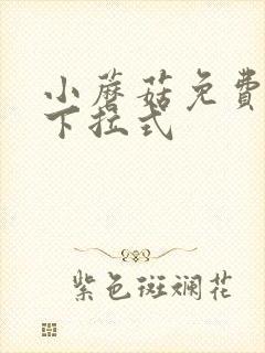 小蘑菇免费漫画下拉式