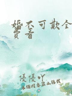 婚不可欺全集免费看