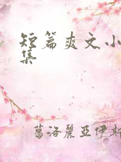 短篇爽文小说合集