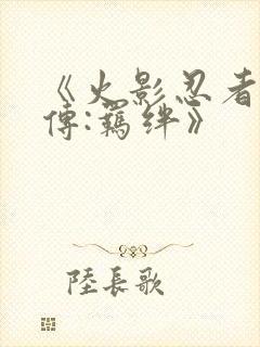 《火影忍者疾风传:羁绊》