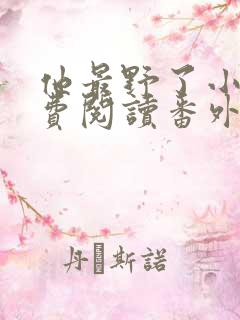 他最野了小说免费阅读番外篇