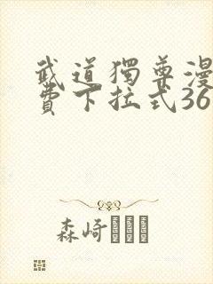 武道独尊漫画免费下拉式36漫画
