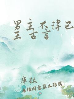 男主不得已娶女主 古言