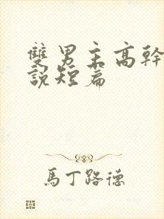 双男主高干文小说短篇