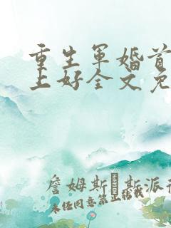 重生军婚首长晚上好全文免费