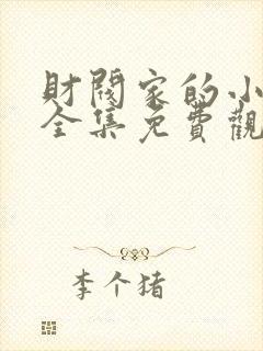 财阀家的小儿子全集免费观看高清