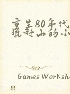 重生80年代打猎赶山的小说