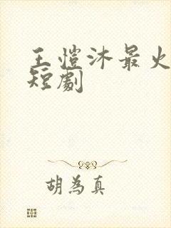 王恺沐最火5部短剧