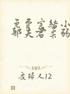 免费完结小说我那夫君柔弱不能自理