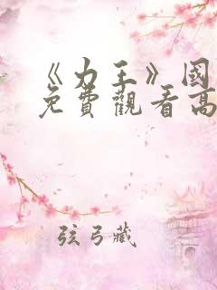 《力王》国语版免费观看高清