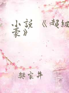 小说 《超级神豪》