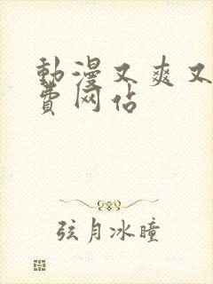 动漫又爽又黄免费网站