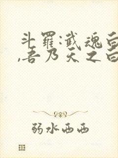 斗罗:武魂白虎,吾乃天之白帝小说