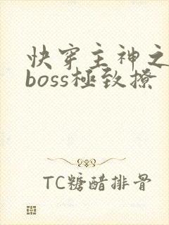 快穿主神之神秘boss极致撩