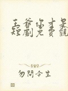 王爷你才是替身短剧免费观看全集