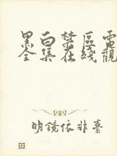 黑白禁区电视剧全集在线观看免费