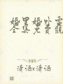 婚里婚外电视剧全集免费观看