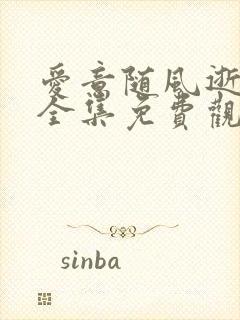 爱意随风逝短剧全集免费观看