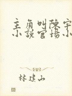 主角叫陈宇轩的小说官场小说