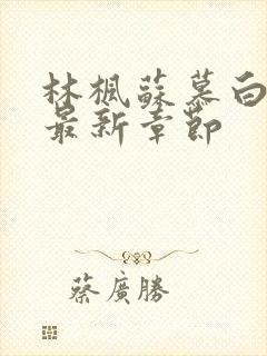 林枫苏慕白更新最新章节