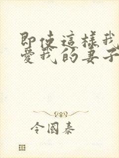 即使这样我依然爱我的妻子动漫