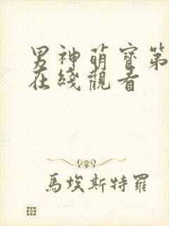 男神萌宝第一季在线观看