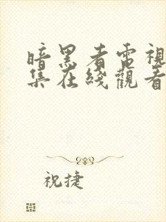 暗黑者电视剧全集在线观看免费