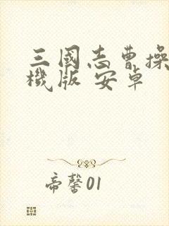 三国志曹操传手机版 安卓