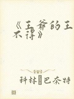 《王爷的王妃惹不得》