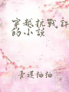 穿越抗战许三少的小说