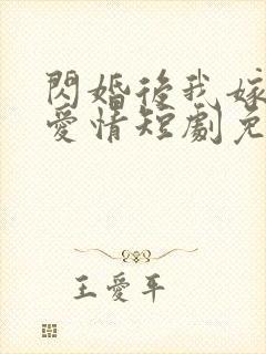 闪婚后我嫁给了爱情短剧免费观看