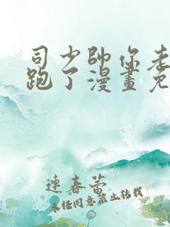 司少帅你老婆又跑了漫画免费