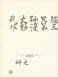 我大师兄脑子有坑动漫第三季