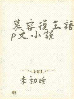 慕容复王语嫣cp文小说