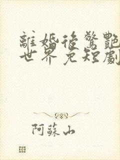 离婚后惊艳了全世界免短剧