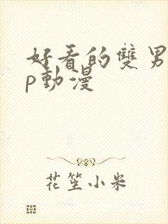 好看的双男主cp动漫