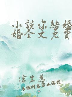 小说你结婚我劫婚全文免费阅读