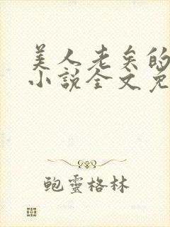 美人老矣的原著小说全文免费阅读