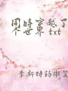 同时穿越了99个世界 txt