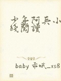 少年阿兵小说在线阅读