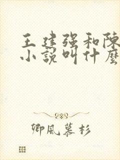 王建强和陈娇娇小说叫什么名字