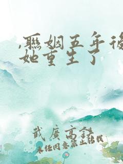 ,联姻五年后,她重生了