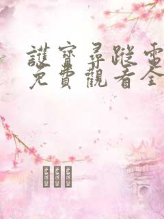 护宝寻踪电视剧免费观看全集高清