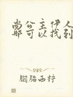 尚公主伊人睽睽哪可以找到