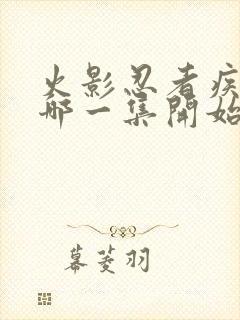 火影忍者疾风传哪一集开始