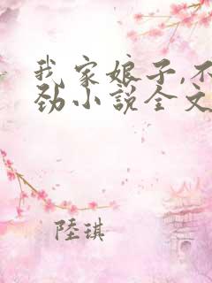 我家娘子,不对劲小说全文免费阅读