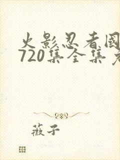 火影忍者国语版720集全集免费观看高清